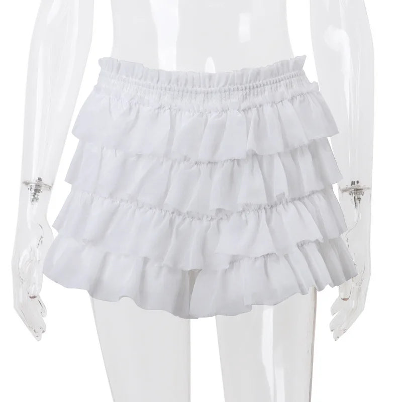 LOLITA SET BLOUSE & RUFFLE MINI DRESS