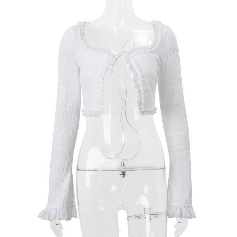 LOLITA SET BLOUSE & RUFFLE MINI DRESS