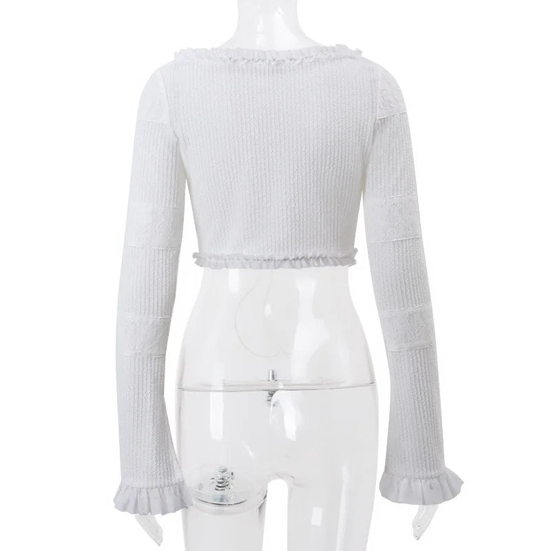 LOLITA SET BLOUSE & RUFFLE MINI DRESS